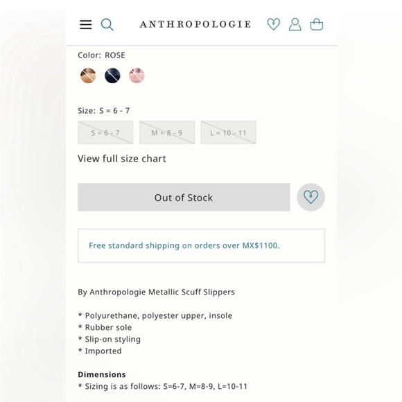 Pink Metallic Scuff Slippers - Picture 7 of 7